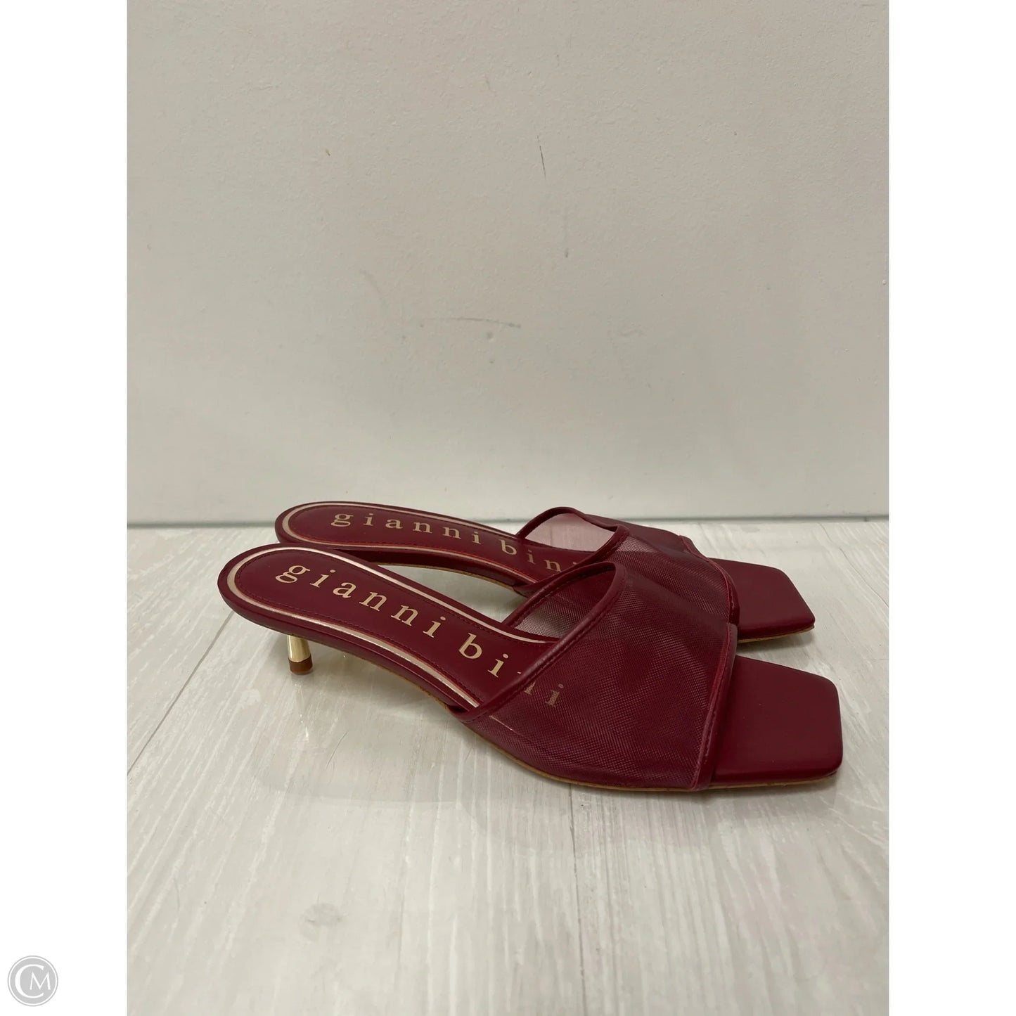 Shoes Heels Kitten By Gianni Bini In Red, Size: 10