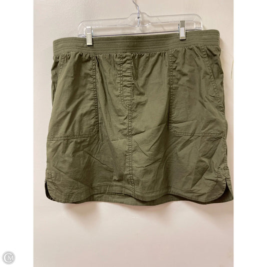 Skort By Chicos In Green, Size: 16