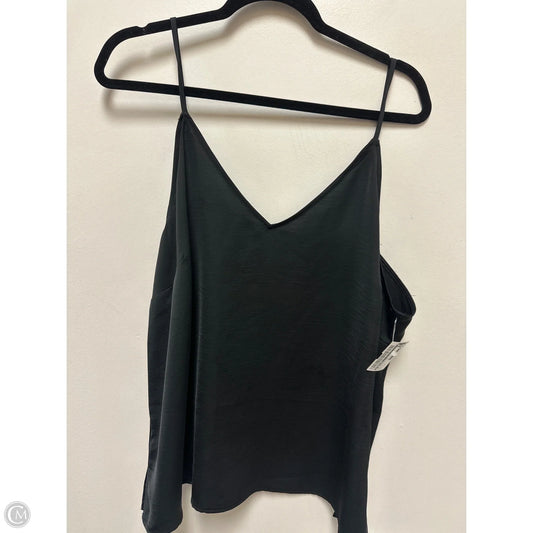 Top Sleeveless By A New Day In Black, Size: 1x