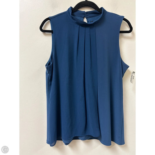 Top Sleeveless By White House Black Market In Blue, Size: M