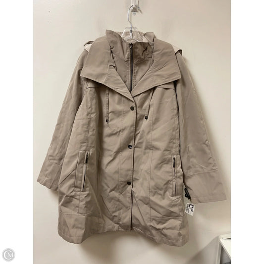 Coat Other By Coldwater Creek In Tan, Size: 2x
