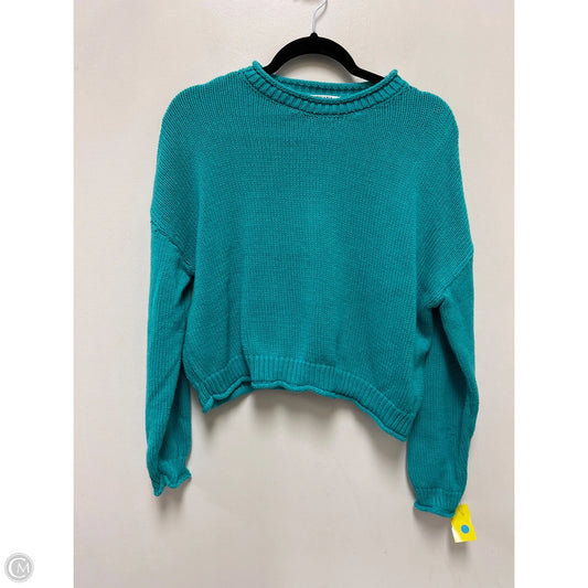 Sweater By Zenana In Aqua, Size: S