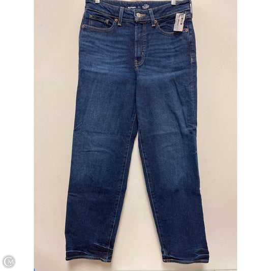 Jeans Straight By Old Navy In Blue Denim, Size: 8