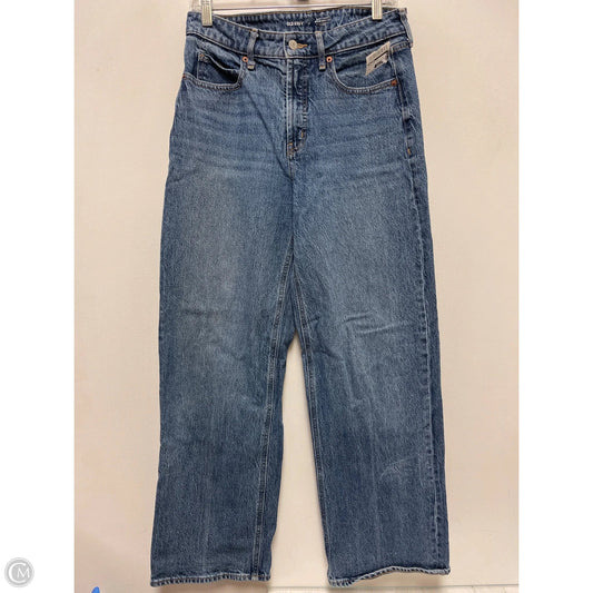 Jeans Wide Leg By Old Navy In Blue Denim, Size: 6