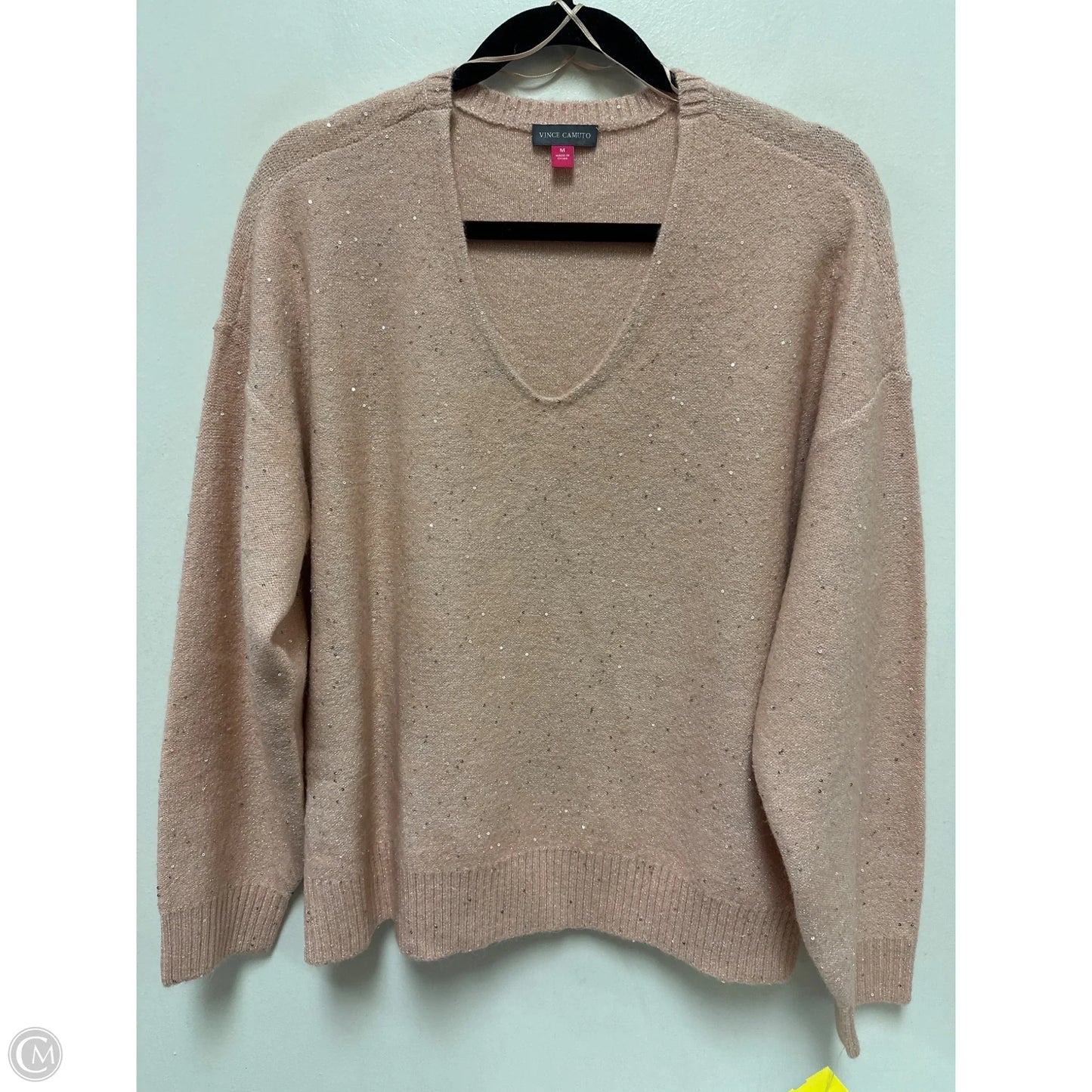 Sweater By Vince Camuto In Pink, Size: M
