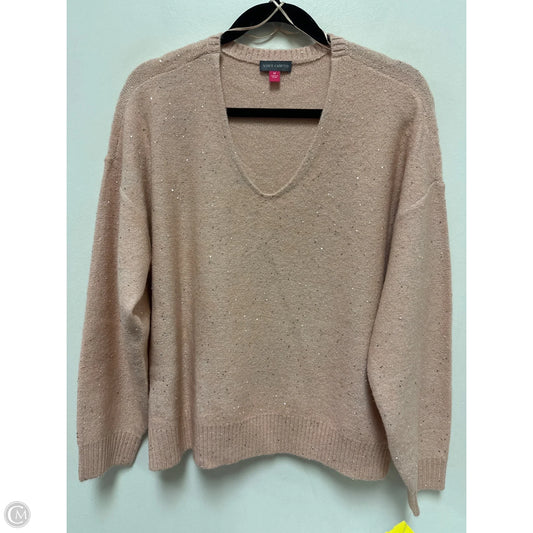 Sweater By Vince Camuto In Pink, Size: M