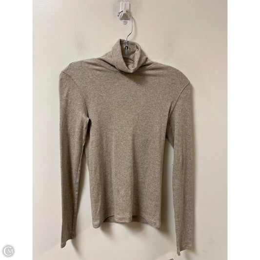 Top Long Sleeve By Everlane In Cream, Size: Xs