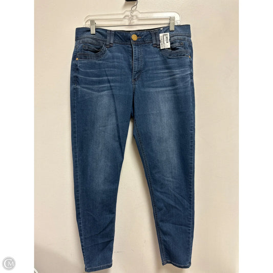 Jeans Skinny By Democracy In Blue Denim, Size: 12