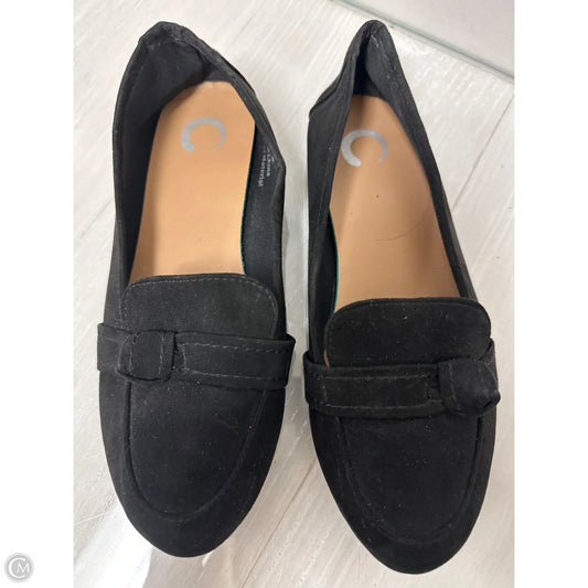 Shoes Flats By Clothes Mentor In Black, Size: 6.5