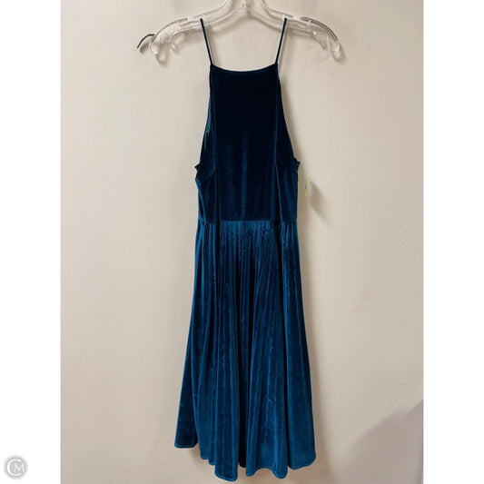 Dress Casual Midi By Chelsea 28 In Blue, Size: M
