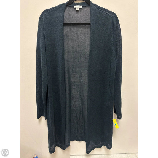 Cardigan By J. Jill In Navy, Size: L
