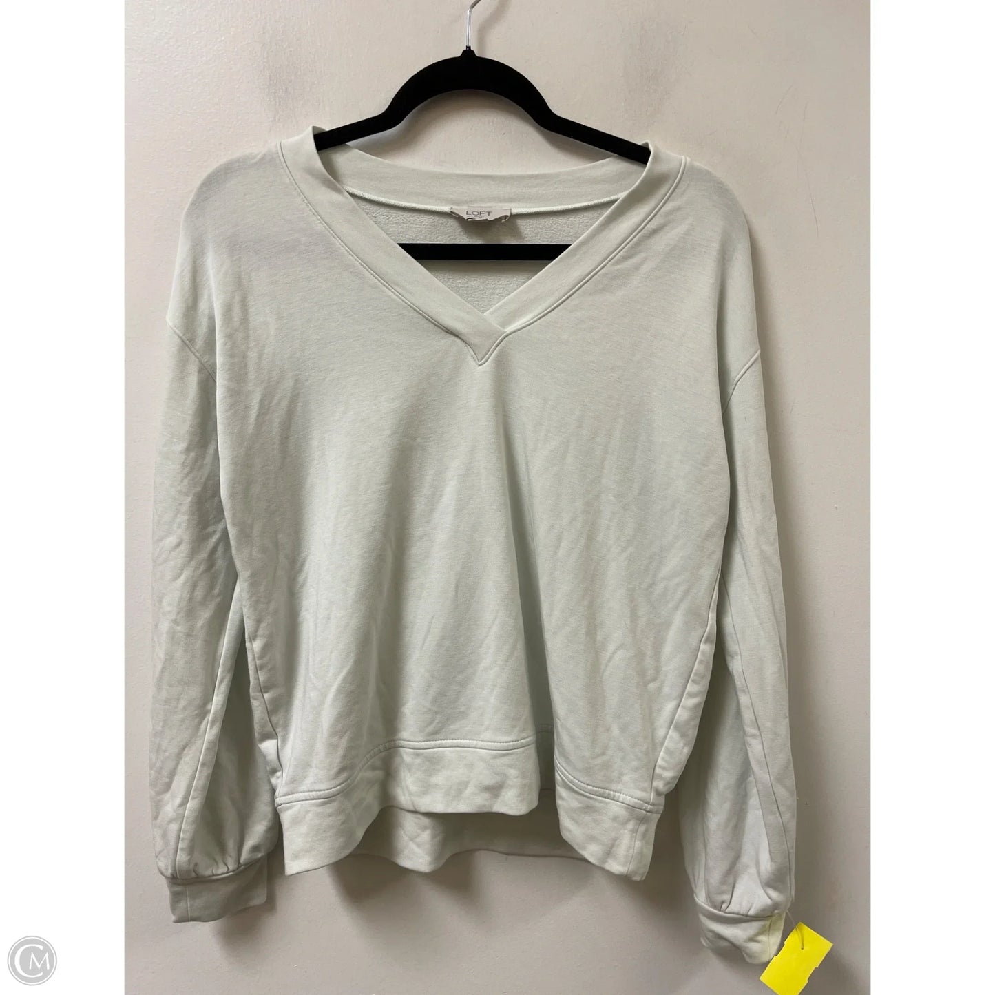 Sweater By Loft In Cream, Size: Xs