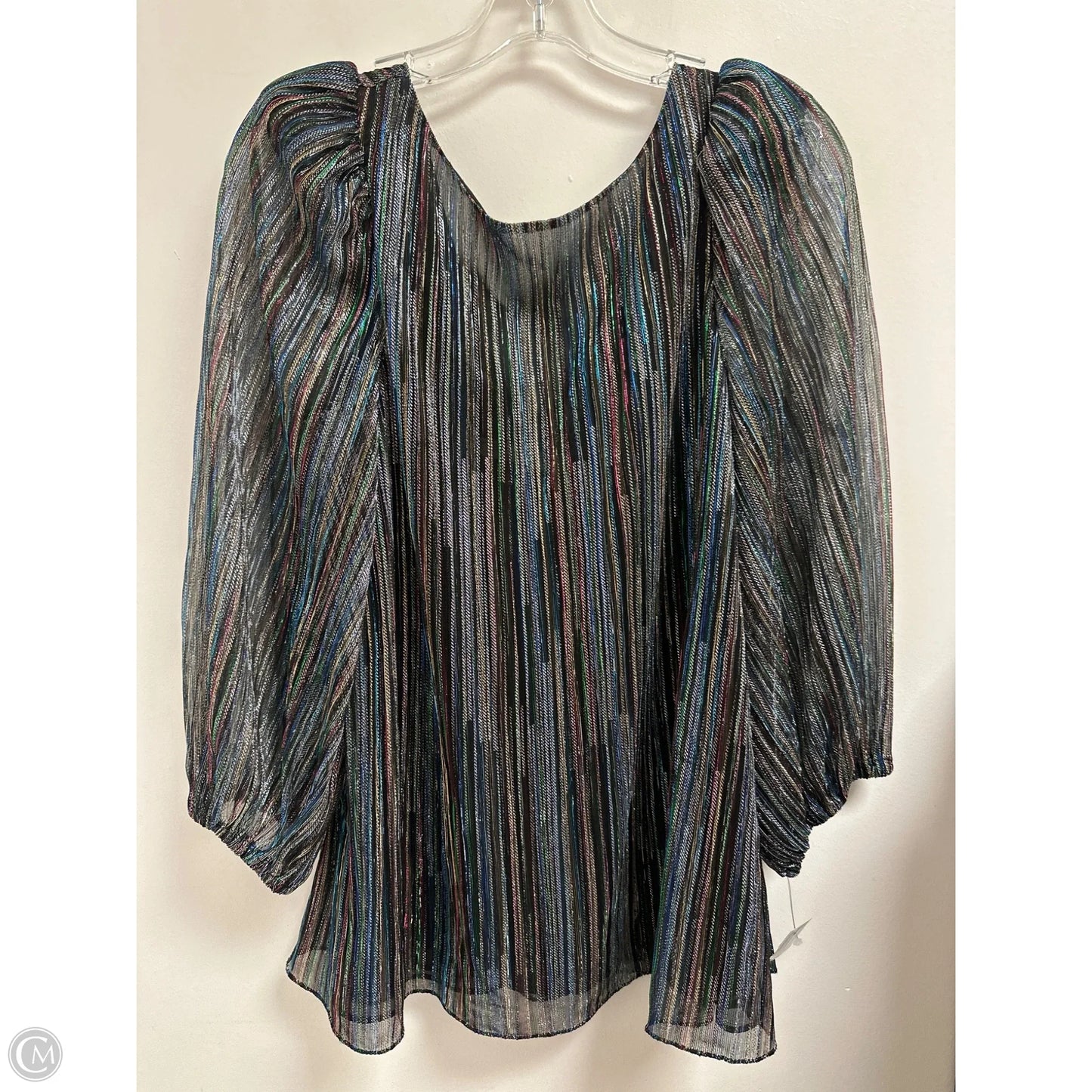 Top Long Sleeve By Trina Turk In Multi-colored, Size: Medium