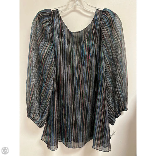 Top Long Sleeve By Trina Turk In Multi-colored, Size: Medium