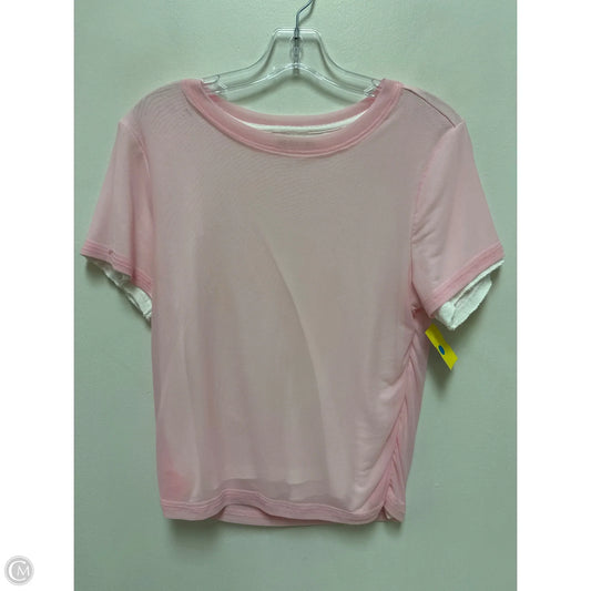 Top Short Sleeve By We The Free In Pink, Size: L