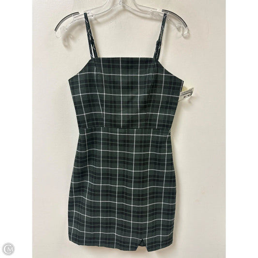 Dress Casual Midi By Gb In Black & Green, Size: S
