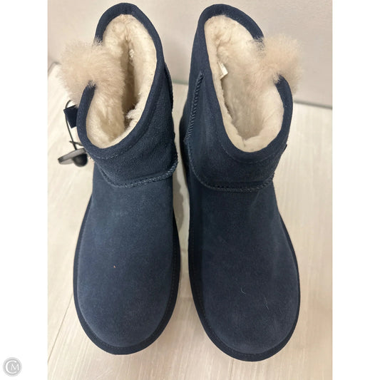 Boots Ankle Flats By Koolaburra By Ugg In Navy, Size: 8