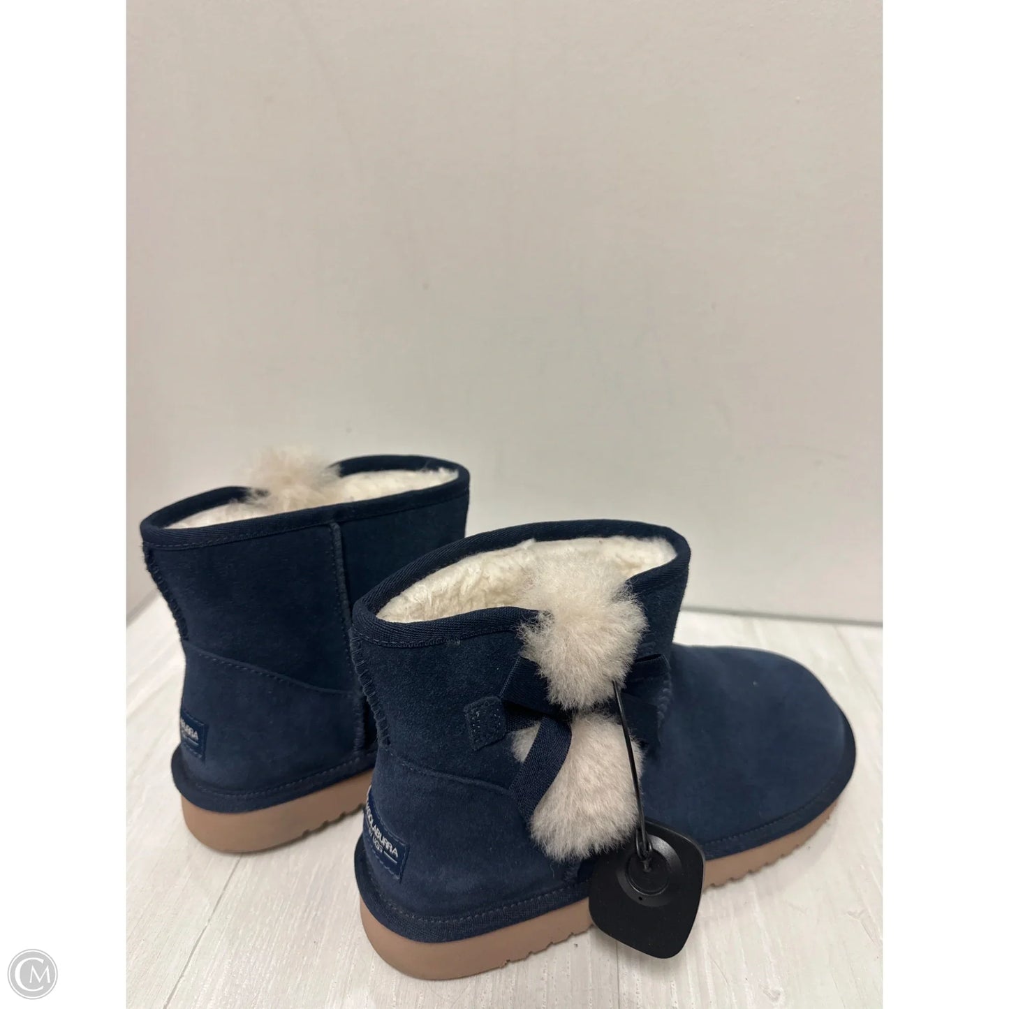 Boots Ankle Flats By Koolaburra By Ugg In Navy, Size: 8