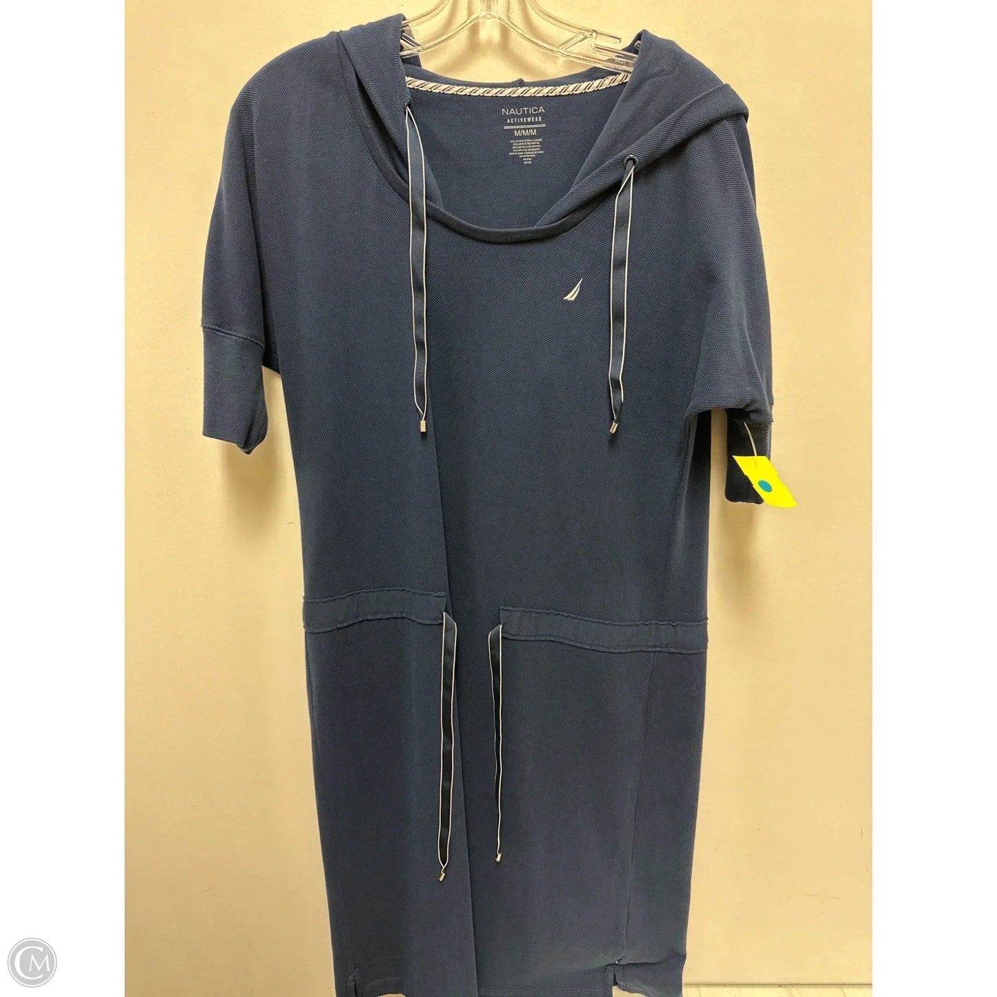 Dress Casual Midi By Nautica In Navy, Size: M