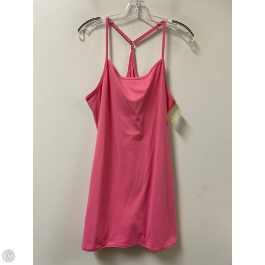 Athletic Dress By Clothes Mentor In Pink, Size: L