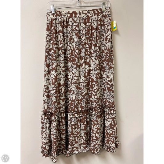 Skirt Maxi By Listicle In Brown, Size: 8