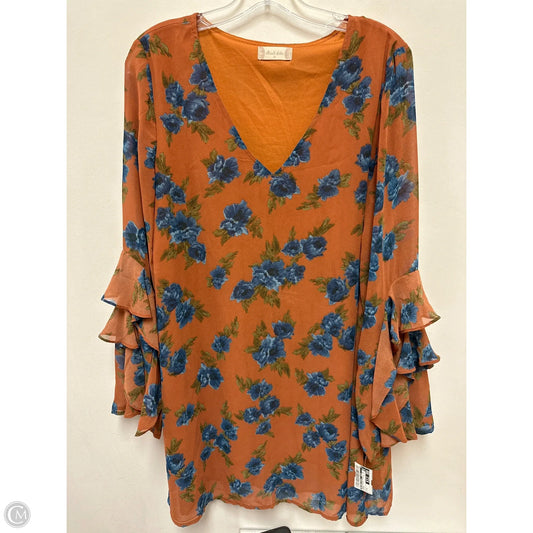 Dress Casual Midi By Altard State In Orange, Size: M