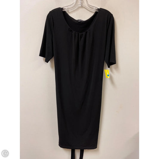 Dress Casual Midi By George In Black, Size: Xl