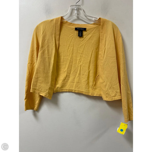 Cardigan By White House Black Market In Yellow, Size: Xs