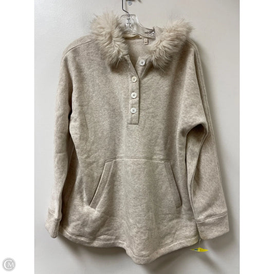 Sweater By Soft Surroundings In Cream, Size: Lp