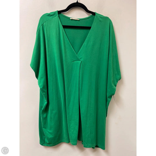 Top Short Sleeve By Entro In Green, Size: Xl
