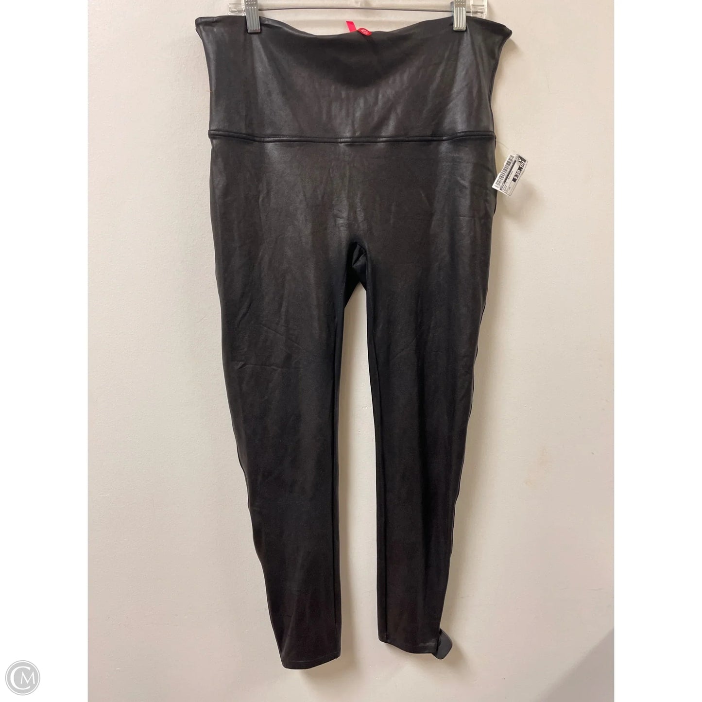 Athletic Leggings By Spanx In Black, Size: 3x