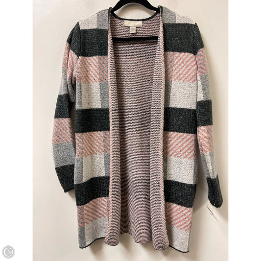 Cardigan By By Design In Green & Purple, Size: M