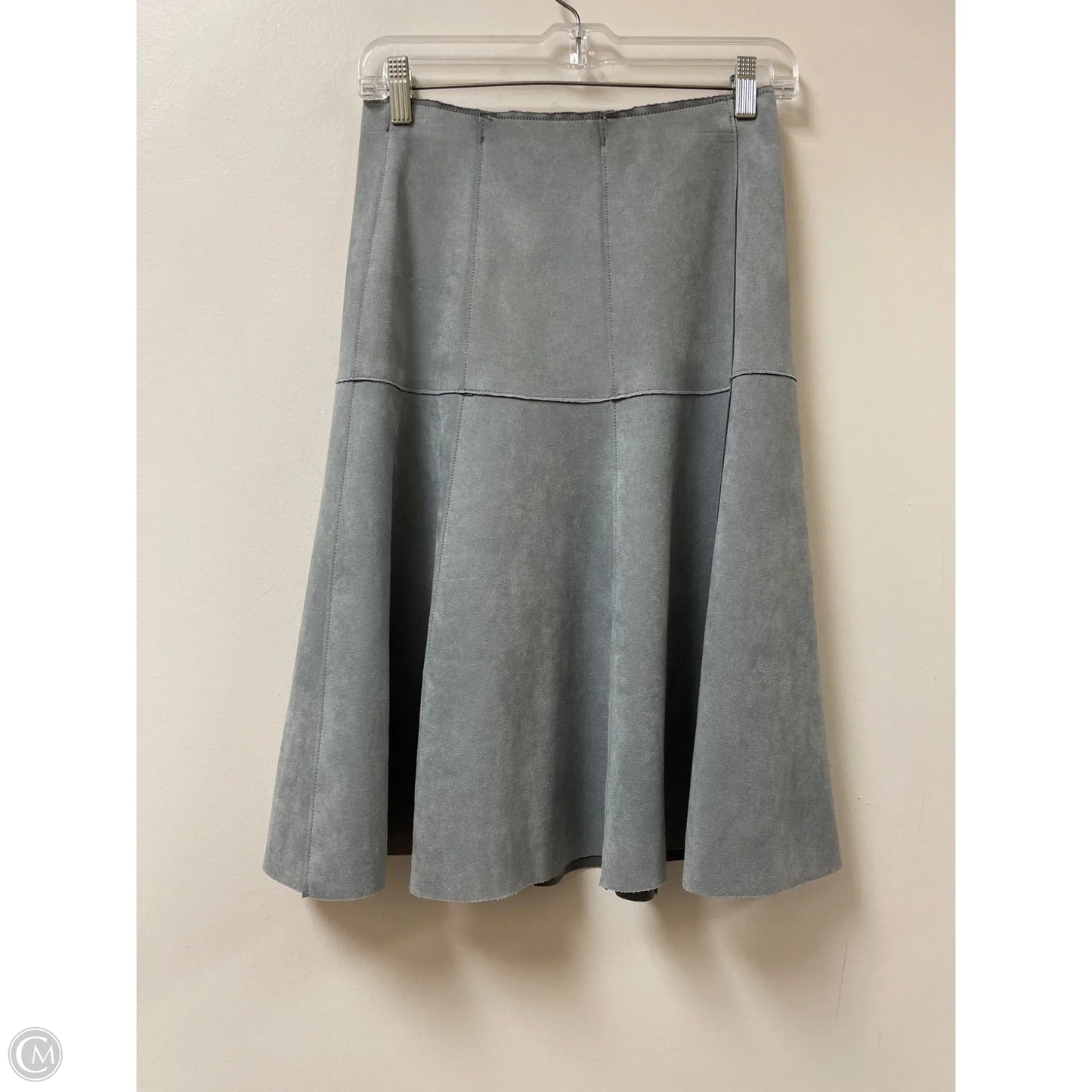 Skirt Midi By Zara In Grey, Size: 8