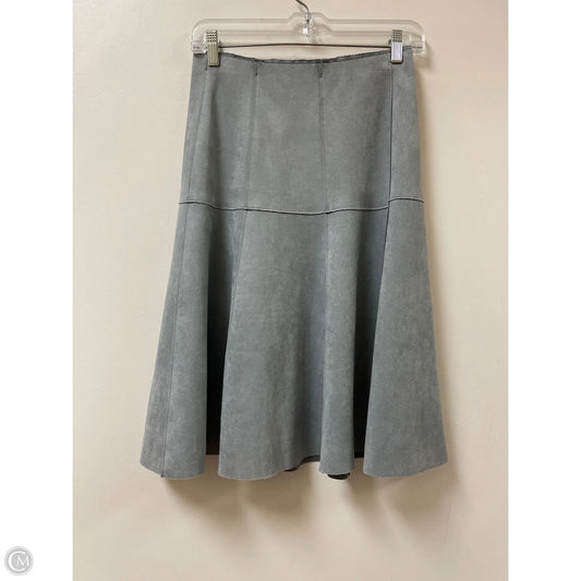 Skirt Midi By Zara In Grey, Size: 8