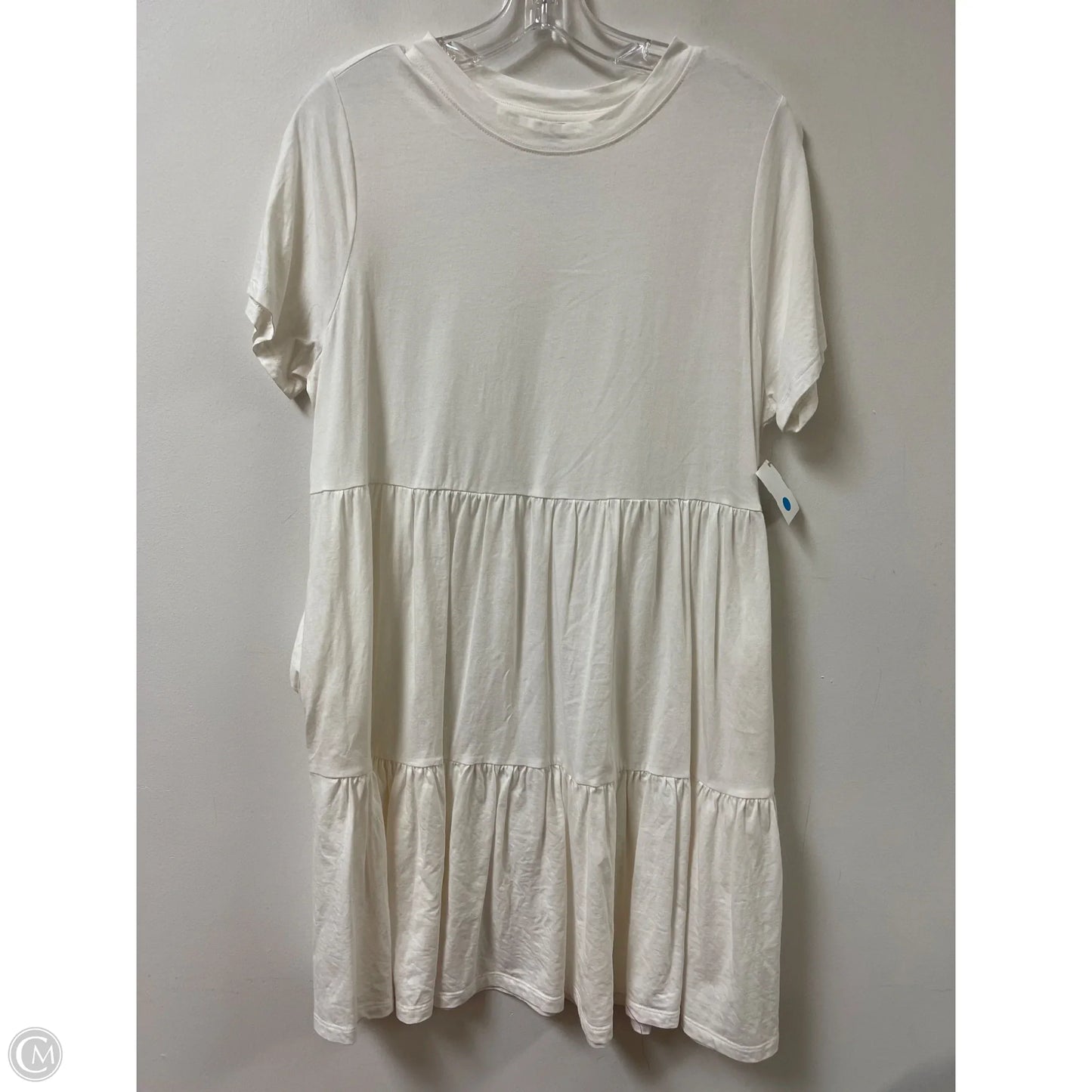 Dress Casual Midi By Old Navy In White, Size: L