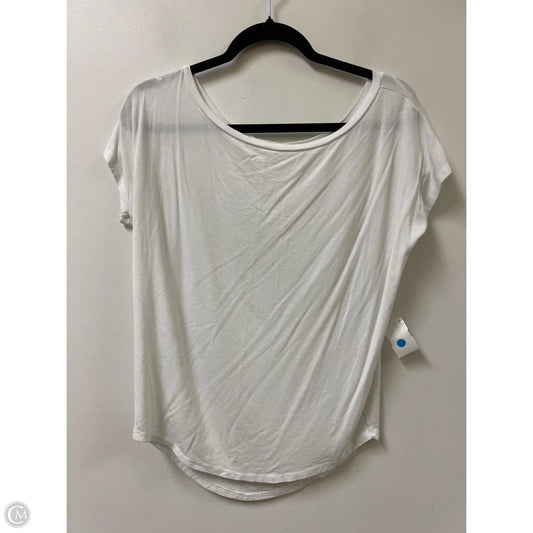 Top Short Sleeve By Venus In White, Size: Xs