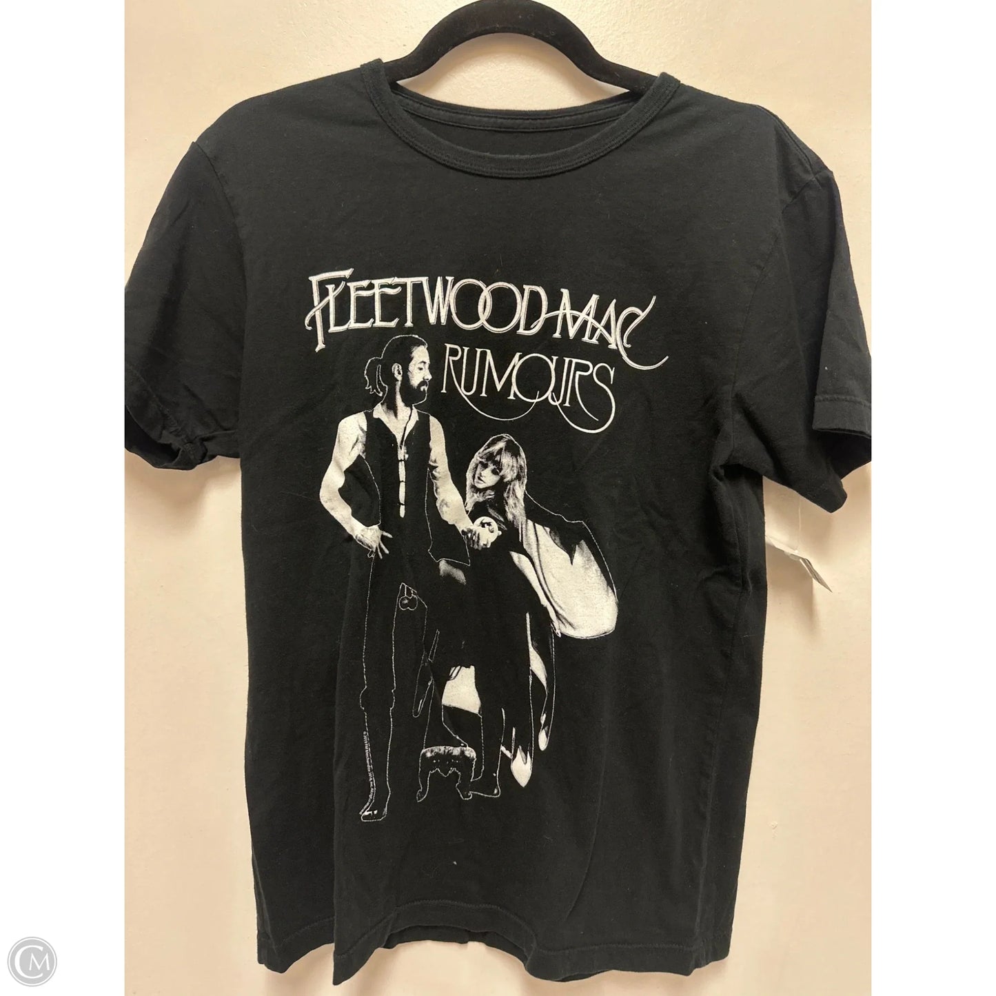 Top Short Sleeve By Clothes Mentor In Black, Size: S