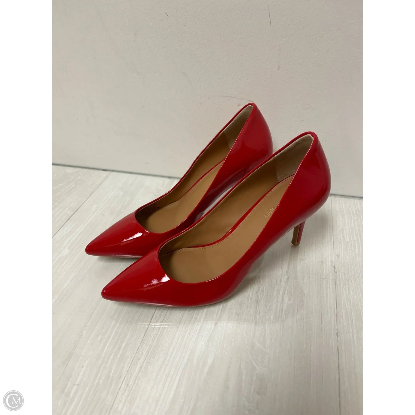 Shoes Heels Stiletto By Calvin Klein In Red, Size: 7