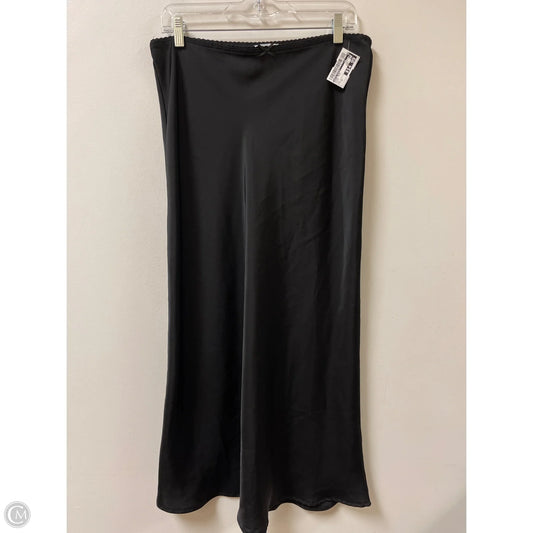 Skirt Maxi By White Birch In Black, Size: 12