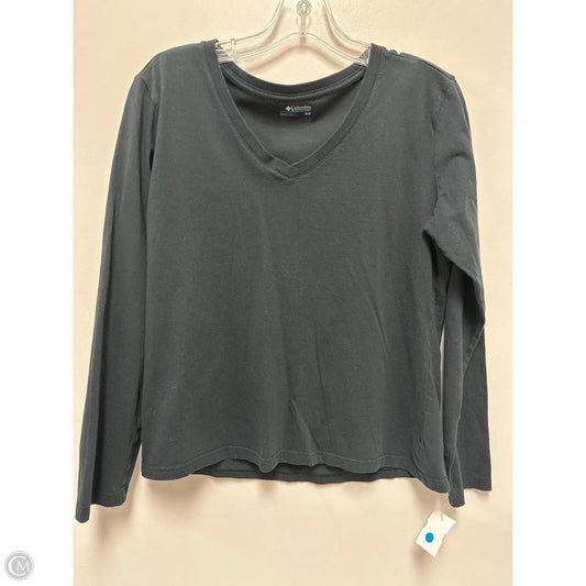 Top Long Sleeve By Columbia In Black, Size: M