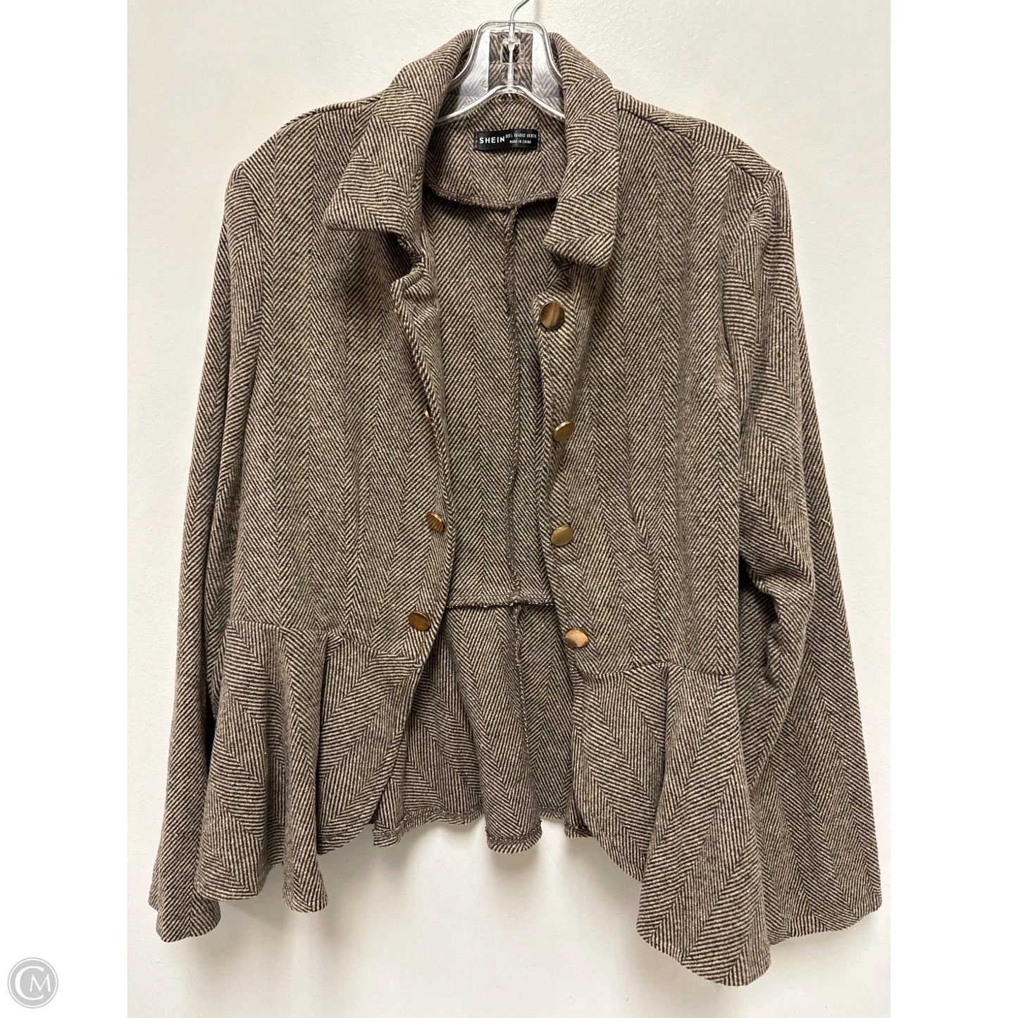 Blazer By Shein In Brown, Size: L