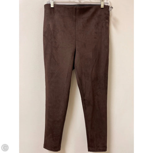 Pants Leggings By Ann Taylor In Brown, Size: 8p