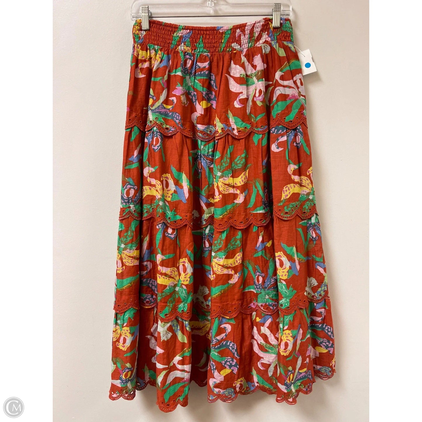 Skirt Maxi By Maeve In Orange, Size: 4