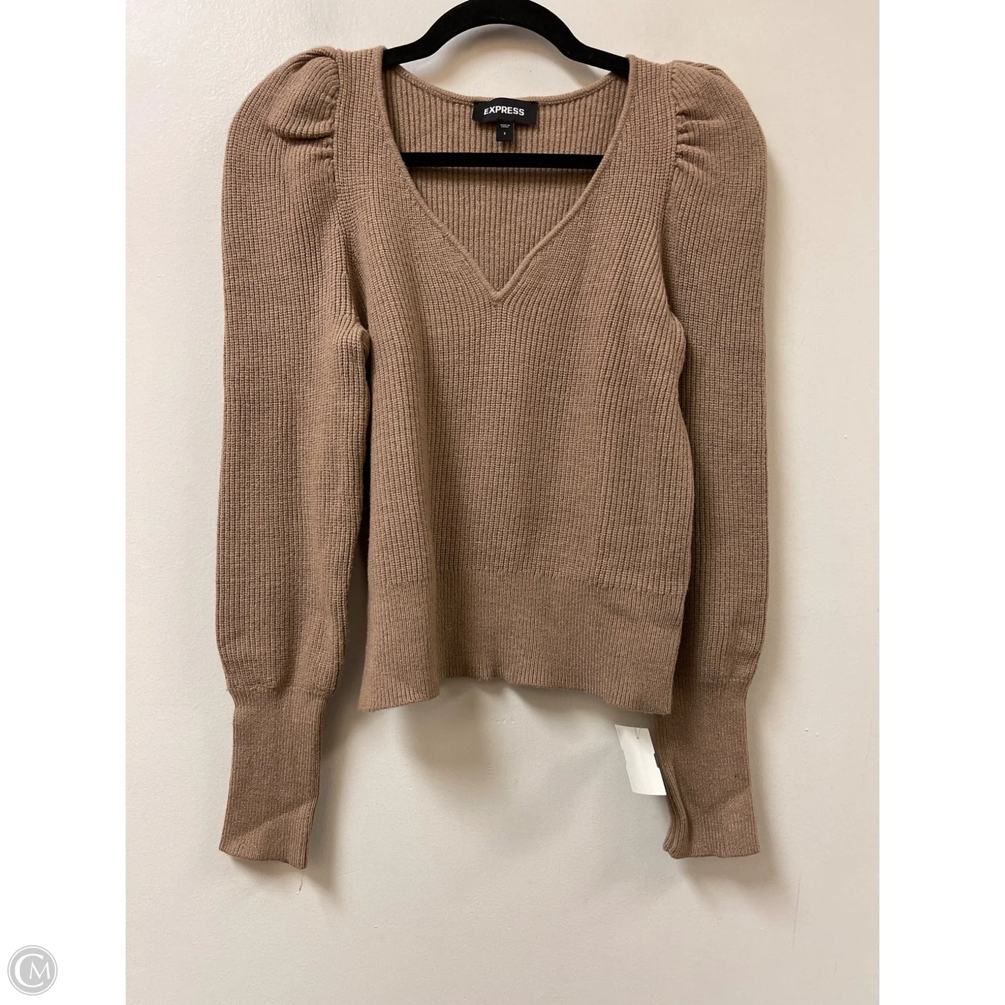Sweater By Express In Brown, Size: S