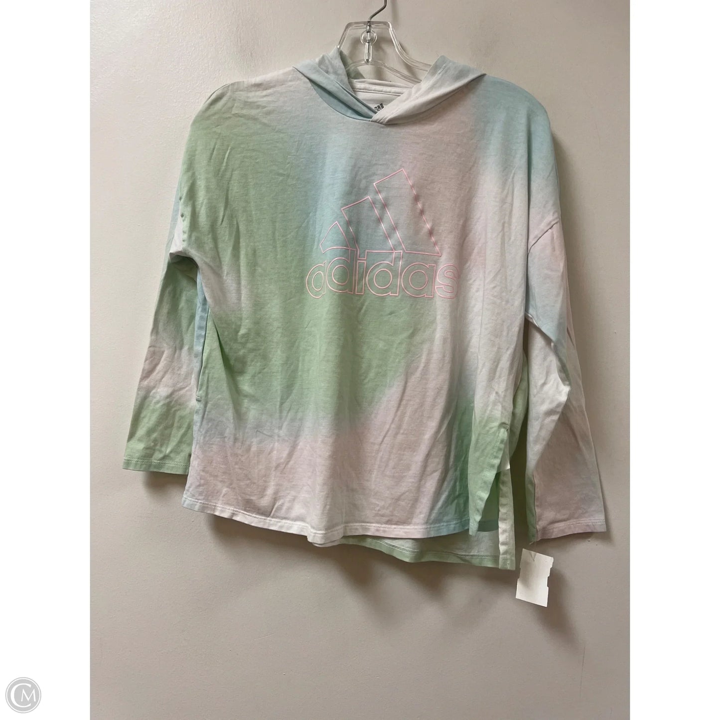 Athletic Sweatshirt Hoodie By Adidas In Multi-colored, Size: Xl