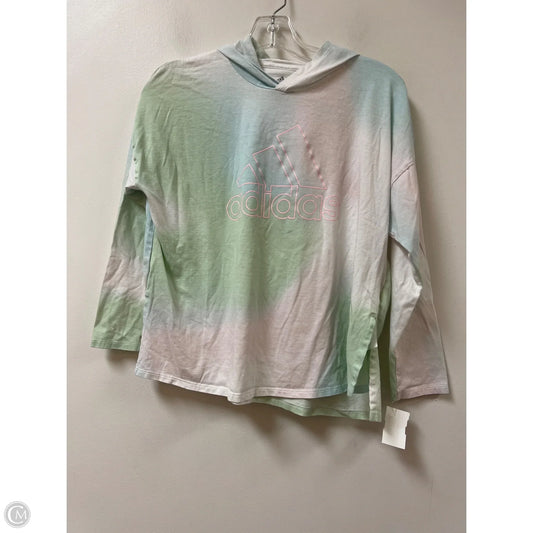 Athletic Sweatshirt Hoodie By Adidas In Multi-colored, Size: Xl