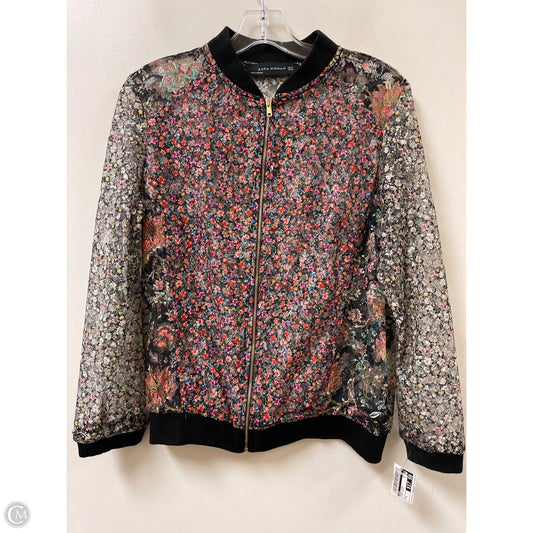 Jacket Other By Zara In Floral Print, Size: S