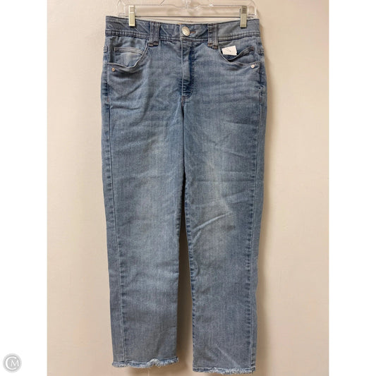 Jeans Straight By Democracy In Blue Denim, Size: 8