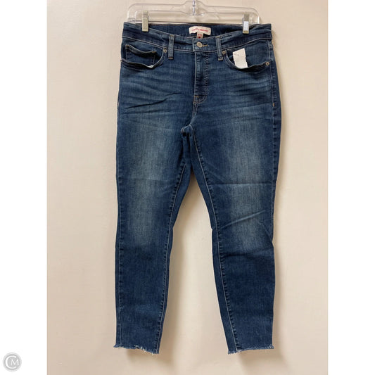 Jeans Skinny By Lucky Brand In Blue Denim, Size: 10