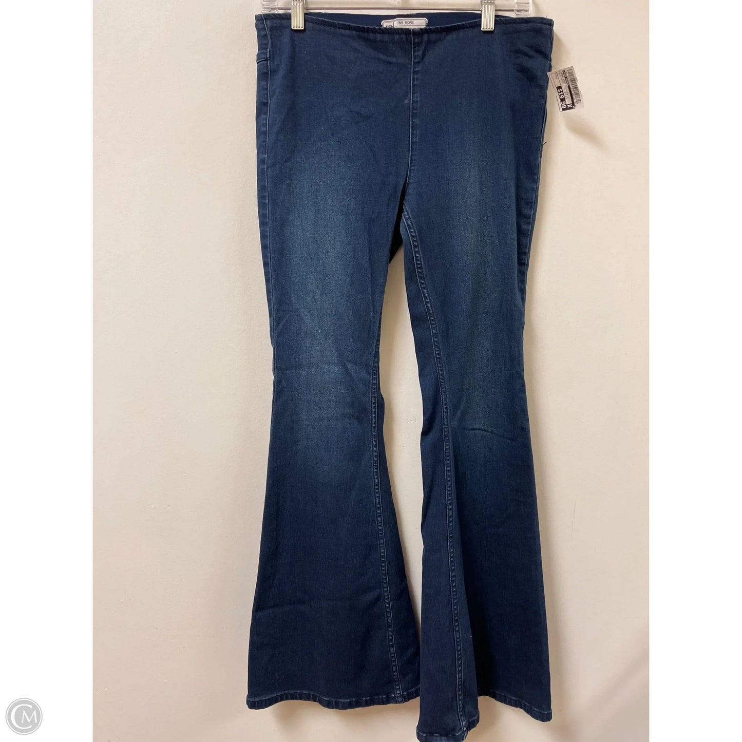 Jeans Boot Cut By Free People In Blue Denim, Size: 8